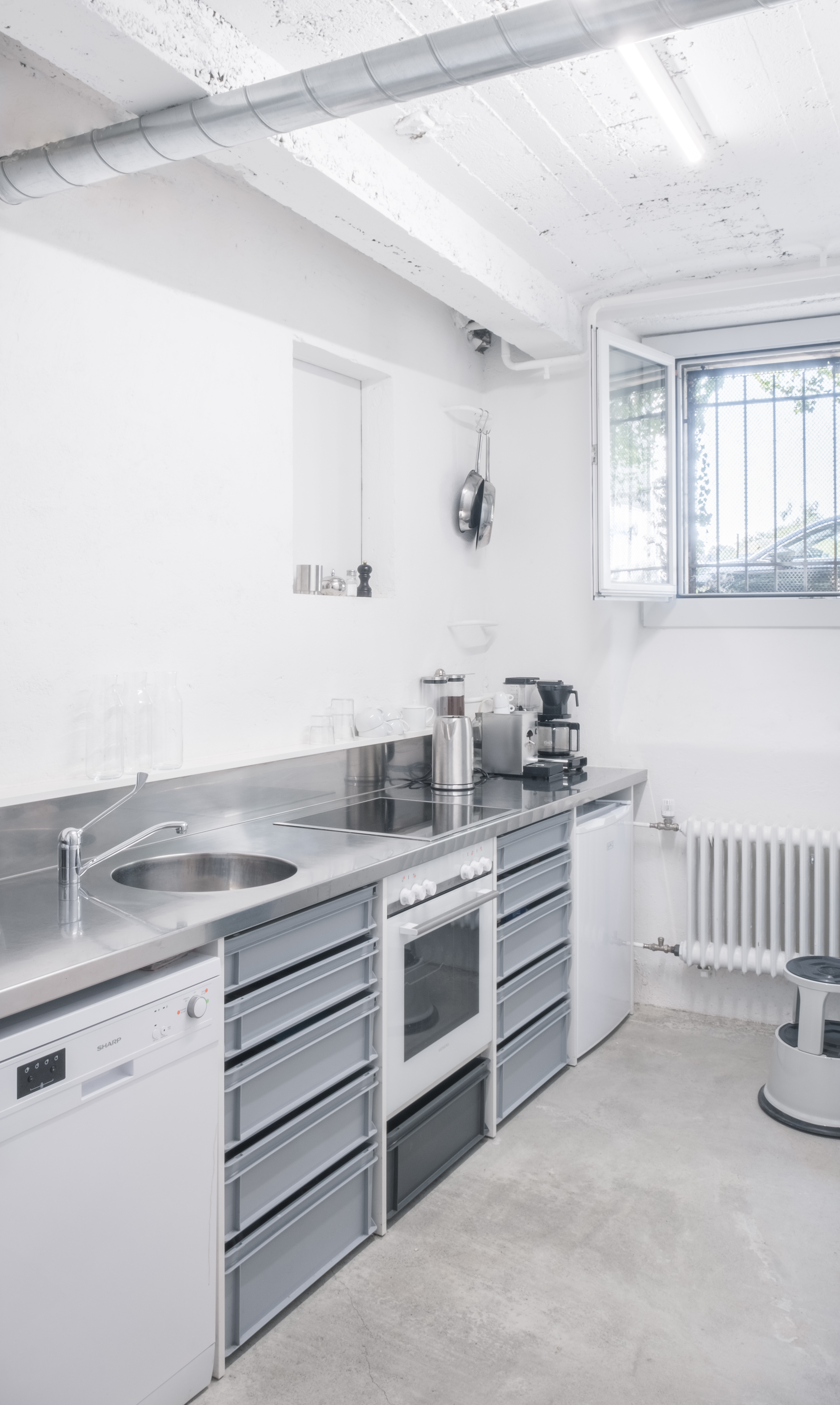 Community studio with garden