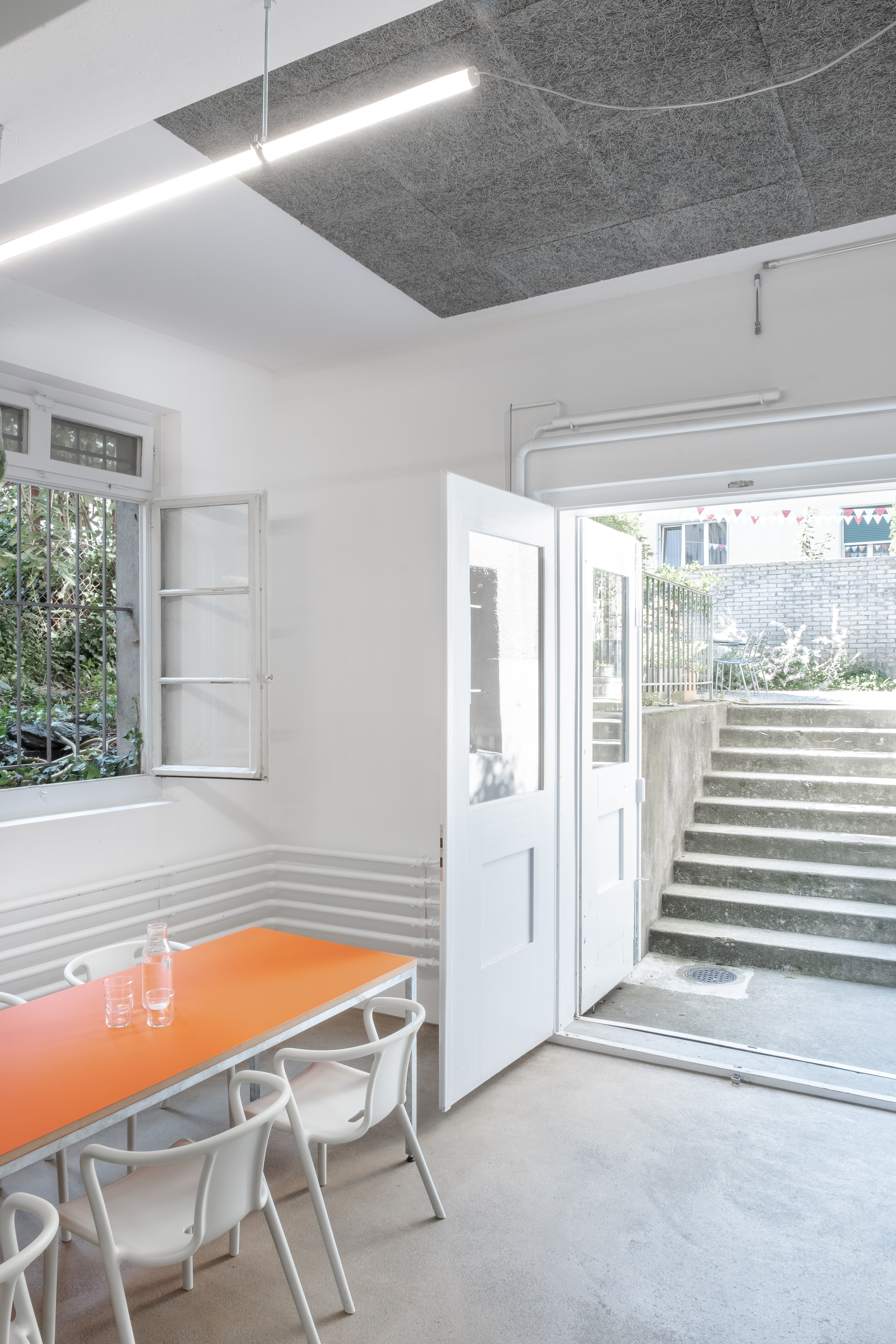 Community studio with garden