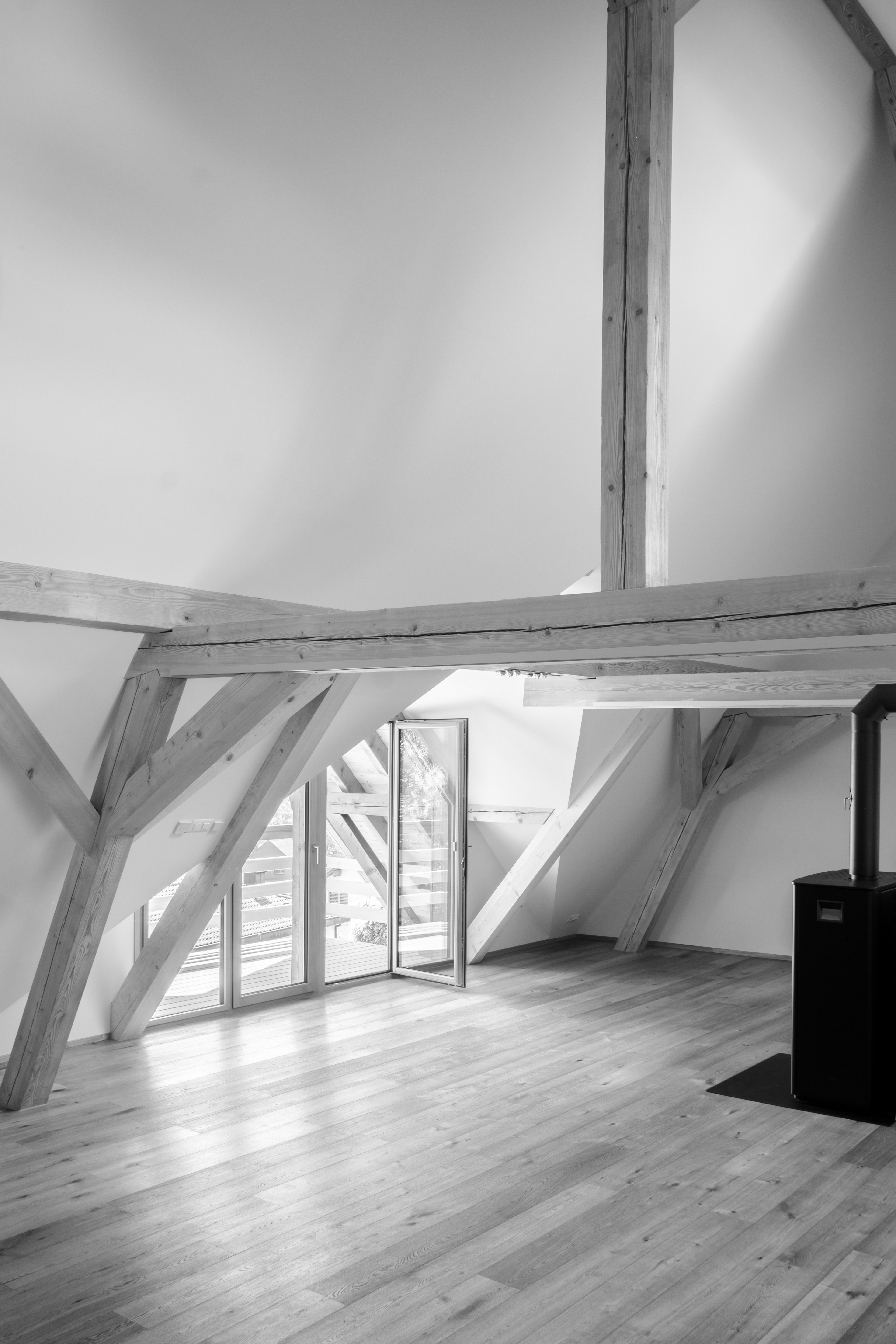 Studio apartment for a photographer